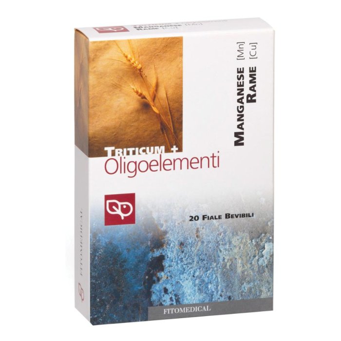 Triticum con Manganese e Rame 20 Fiale da 2 Millilitri Integratore Oligoelementi latest Codice 900334590