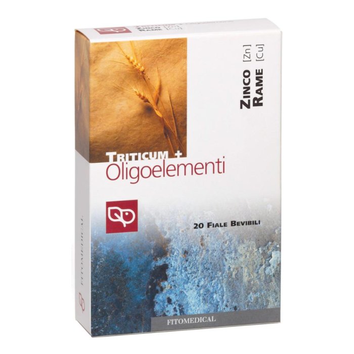 Triticum + Zn + Cu 20 fiale 2 ml - soluzione orale di oligoelementi
