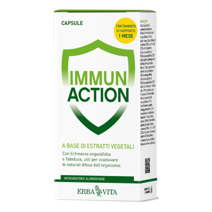 Erba Vita Group Immun Action Nuovo 60 Capsule