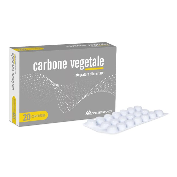 Carbone Vegetale Integratore Alimentare 20 compresse