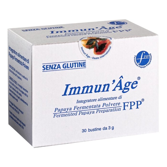 Named Immun'Age Integratore Antiossidante 30 Buste - Supporta le Difese Naturali con Papaya Fermentata