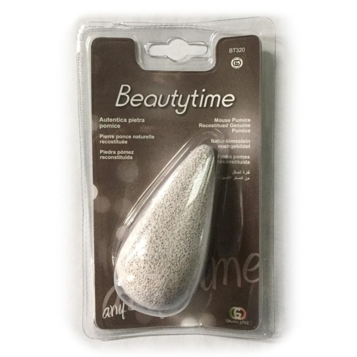 Beautytime pietra pomice autentica per calli e duroni di piedi e mani