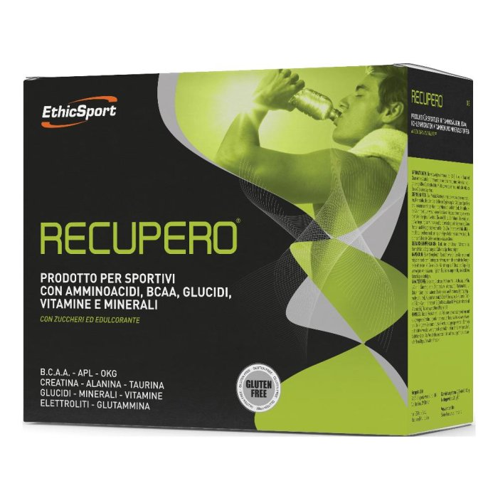 EthicSport Recupero Integratore Recupero e Rigenerazione Muscolare 20 Bustine