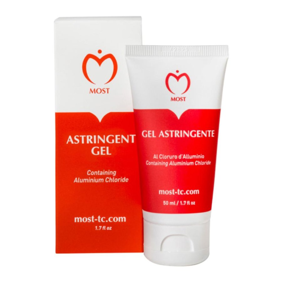 Most gel astringente al cloruro di alluminio – tubo da 50 ml Most gel astringente al cloruro di alluminio – tubo da 50 ml