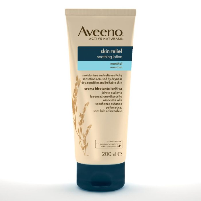 Johnson & Johnson Aveeno Terapeutico Crema Lenitiva Mentolo 200 Ml