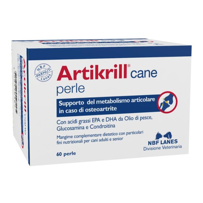 N.B.F. Lanes  Animali Domestici Artikrill Integratore Cani 60 Perle