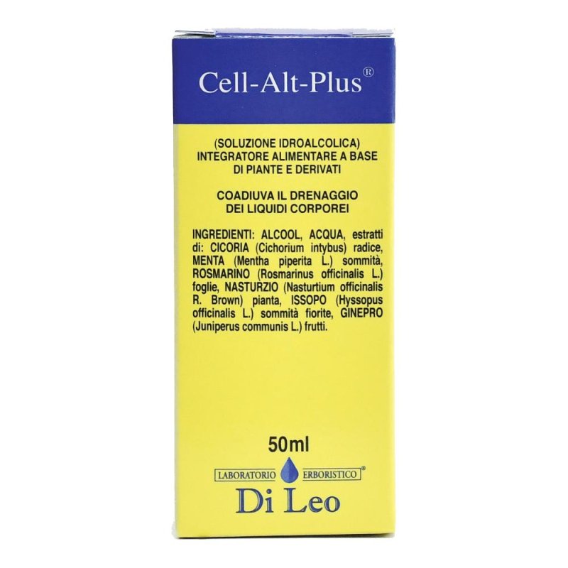 Cell Alt Plus 50 ml Di Leo - integratore a base di gemmoderivati per microcircolo Cell Alt Plus 50 ml Di Leo - integratore a base di gemmoderivati per microcircolo