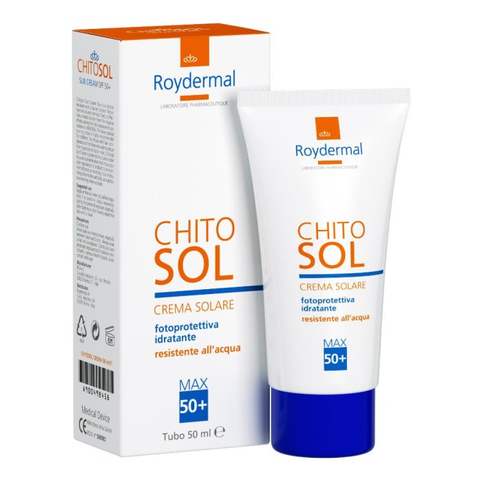 Roydermal Chitosol Crema Solare Foto-protettiva Idratante SPF50+  50 ml