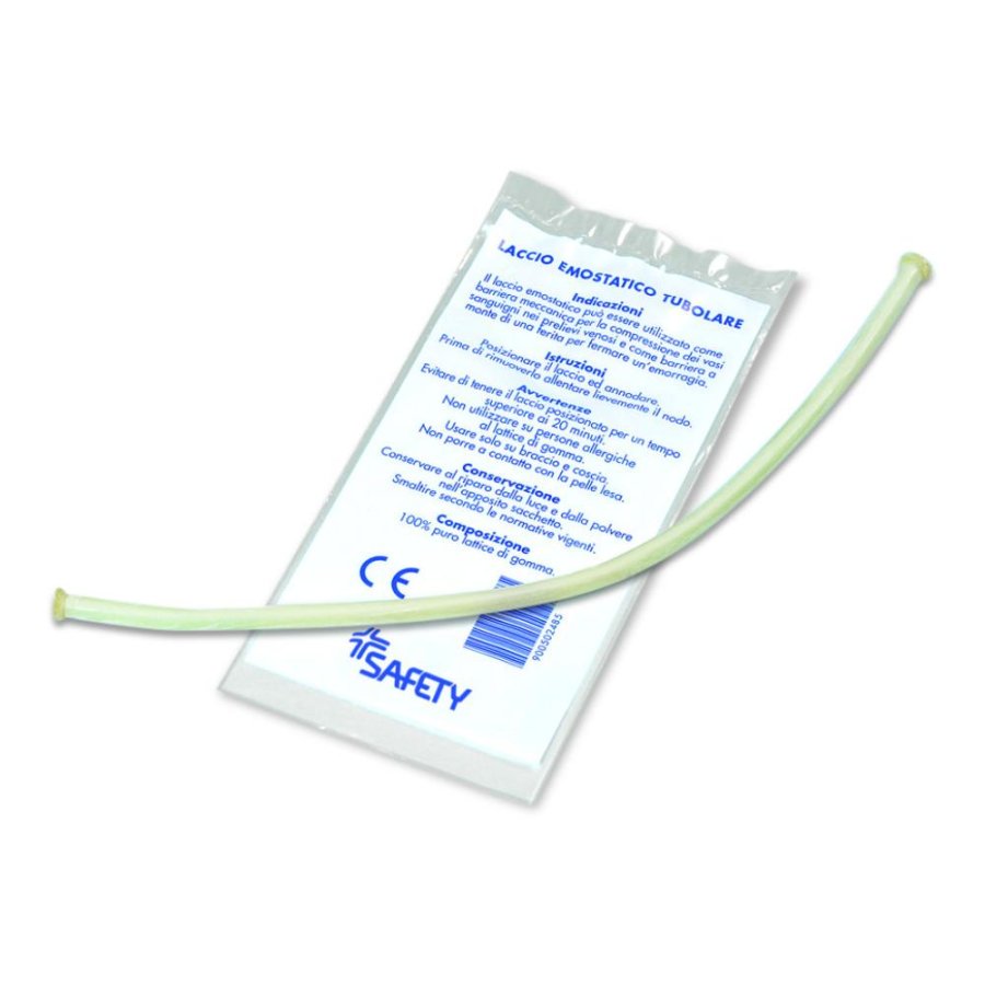 Safety Laccio Emostatico 40 cm 1 Pezzo