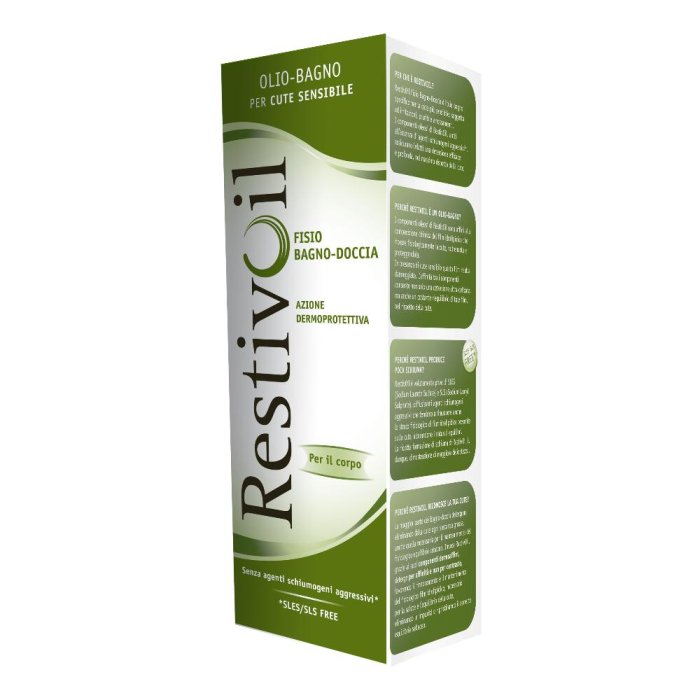 RestivOil  Corpo Fisio BagnoDoccia Nutritivo Protettivo Pelli Sensib 200 ml