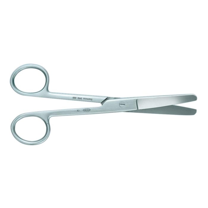 Forbici Retta Punta Tonda cm 16 cm