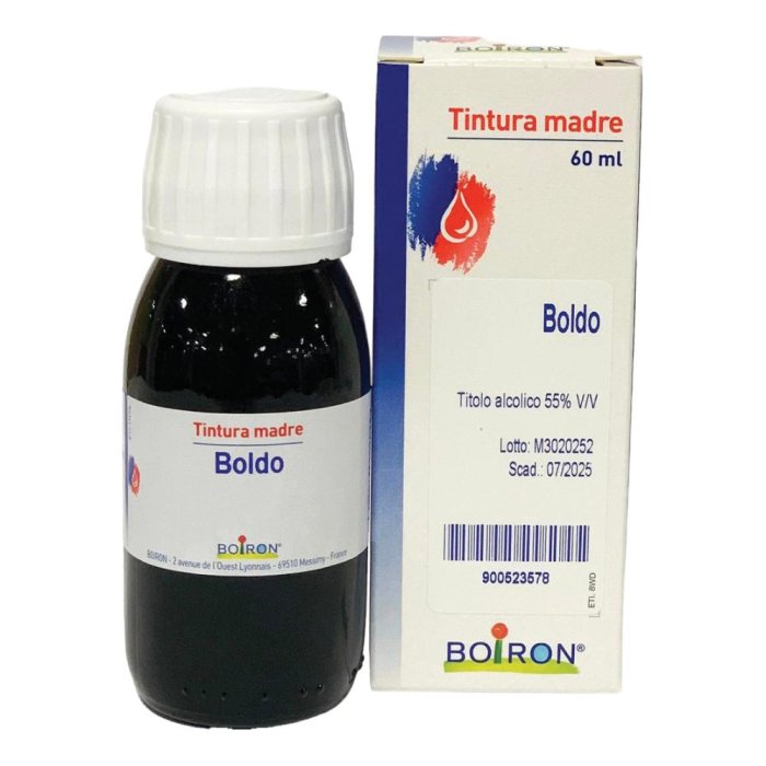 Boldo 60 ml tintura madre - tintura madre di boldo per digestione e fegato