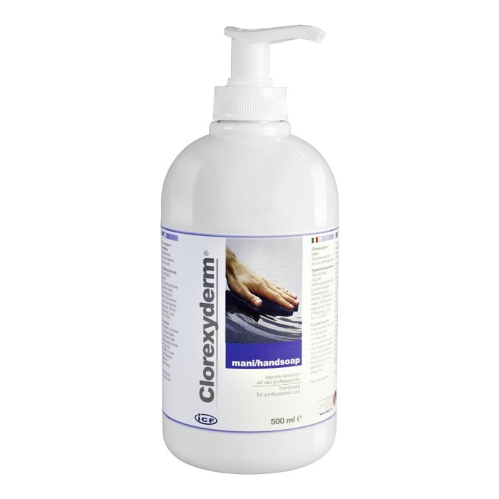 ICF Farmaceutici  Animali Domestici Clorexyderm Soluzione Cani Gatti 500 ml
