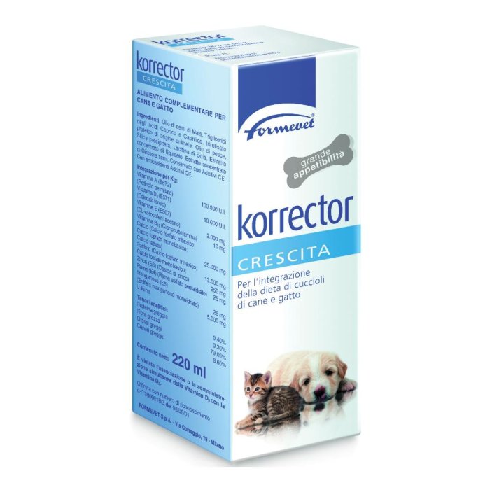 Formevet Korrector Crescita 220 Ml Flacone