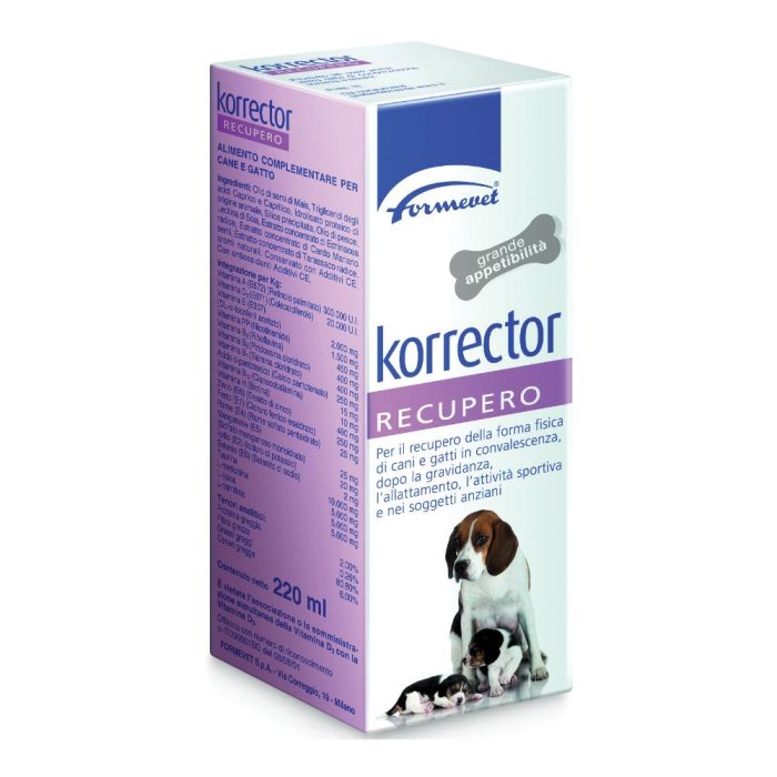 Formevet Korrector Recupero Flacone 220 Ml