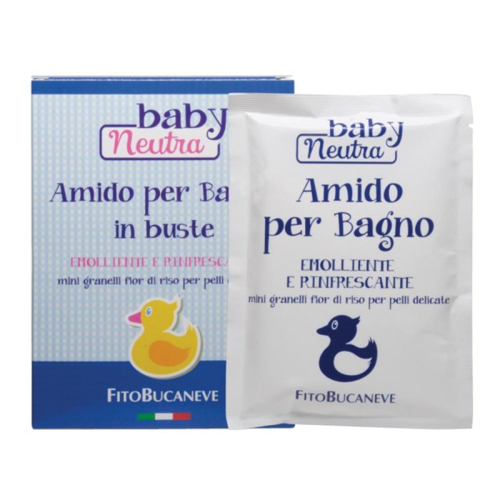 Fitobucaneve Baby Neutra - Amido per Bagno in buste 3 buste