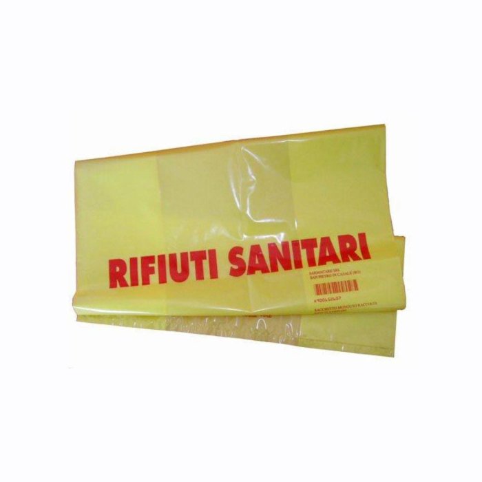 Farmacare Dispositivi e trattamenti per la Salute Sacchetto Monouso Rifiuti Sanitari