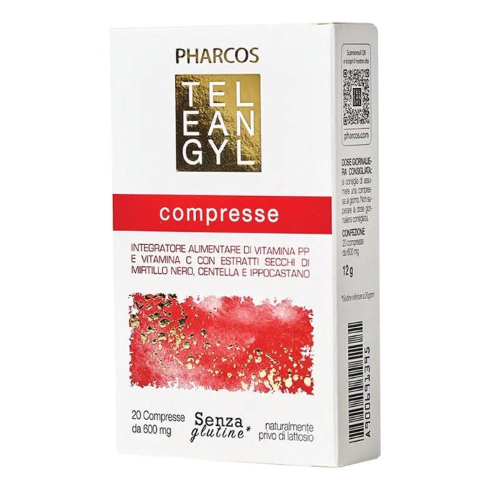 Biodue Pharcos Teleangyl 20 Compresse