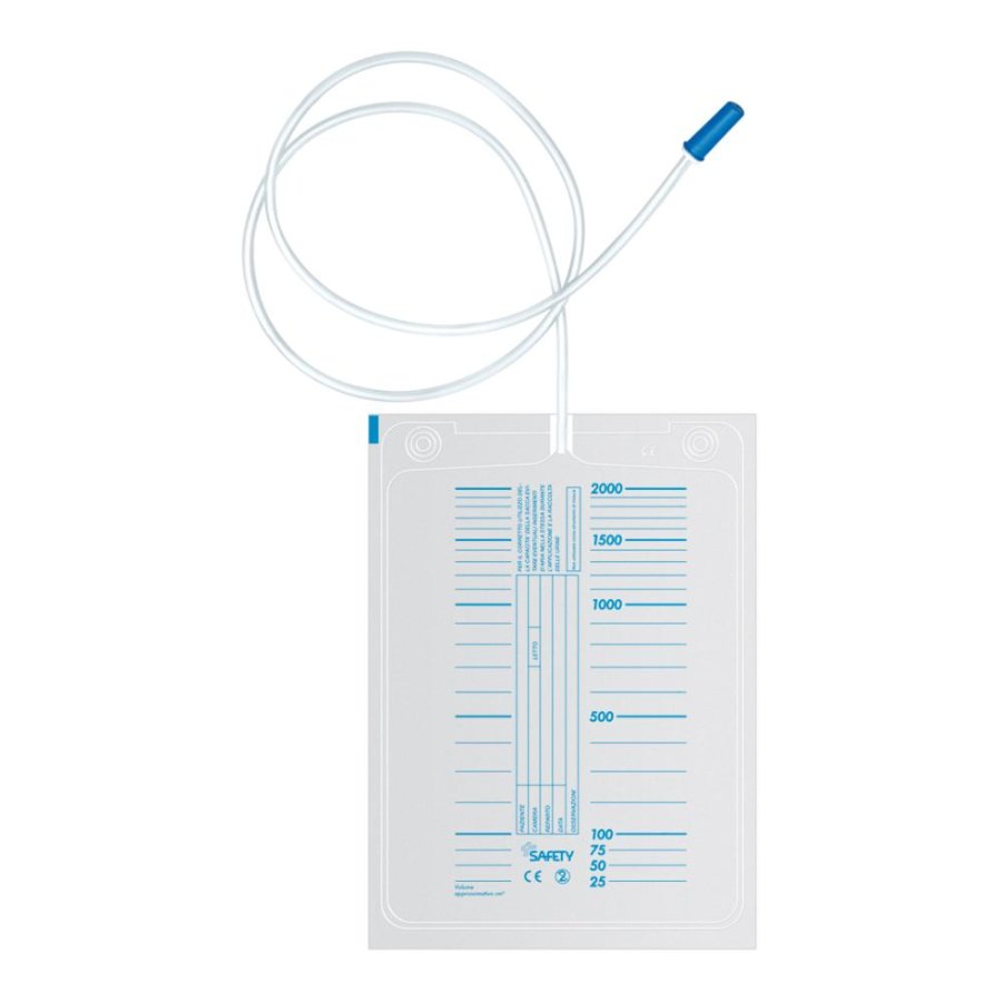 Safety Sacca Da Letto Per Raccolta Urina Senza Scarico Tubo 90 cm 30 Pezzi Safety Sacca Da Letto Per Raccolta Urina Senza Scarico Tubo 90 cm 30 Pezzi