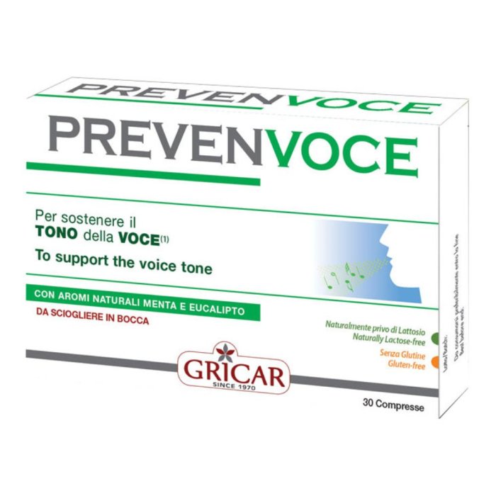 Gricar Prevenvoce Integratore Alimentare 30 Tavolette