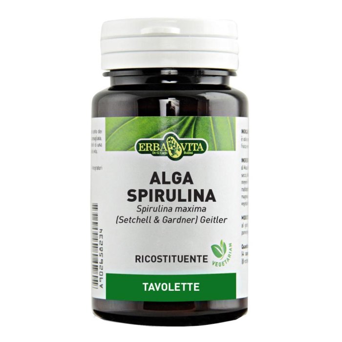  Alga Spirulina integratore ricostituente Erba Vita 125 tavolette