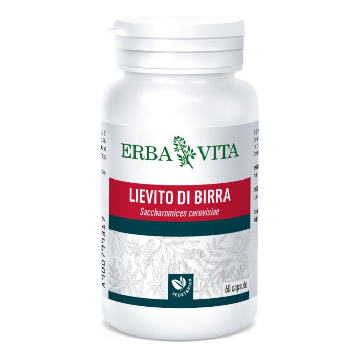 Erba Vita Monoplanta - Lievito di Birra Integratore 60 Capsule