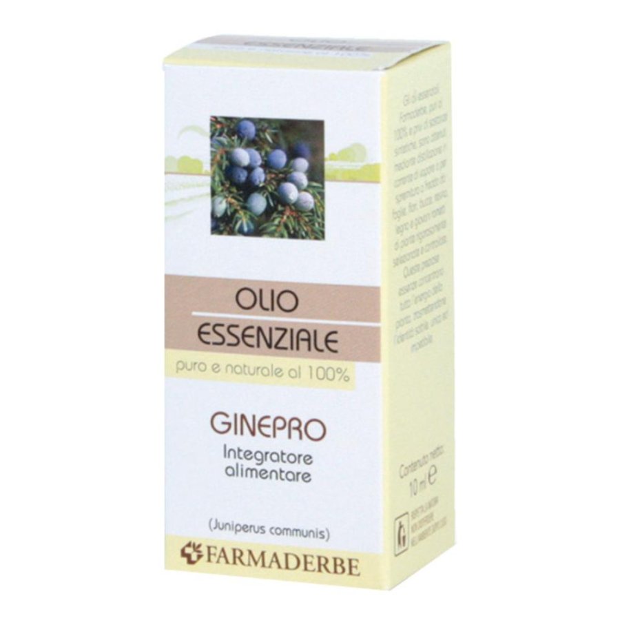 Farmaderbe Ginepro Olio Essenziale 10 ml Farmaderbe Ginepro Olio Essenziale 10 ml