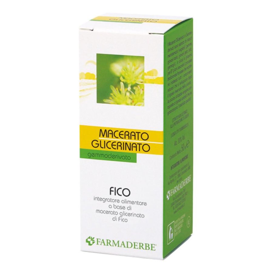 Farmaderbe Fico Gemmoderivato Macerato Glicerinato 50 ml Farmaderbe Fico Gemmoderivato Macerato Glicerinato 50 ml