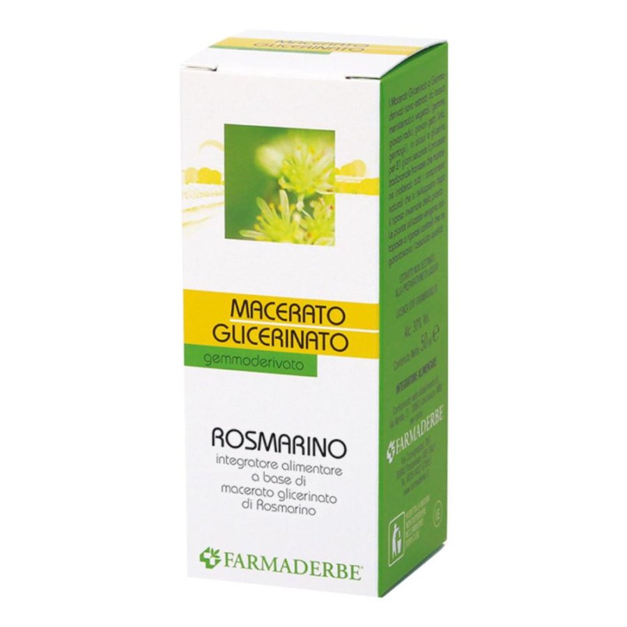 Farmaderbe Rosmarino MG 50 ml - gocce di rosmarino integratore erboristico