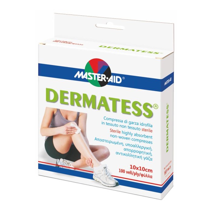 Pietrasanta Pharma Garza In Tessuto Non Tessuto Dermatess 10x10 100 Pezzi