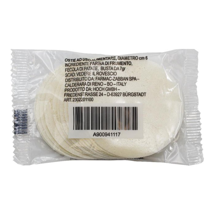 Farmac-Zabban Ostie Tonde 6 cm In Busta 7 g