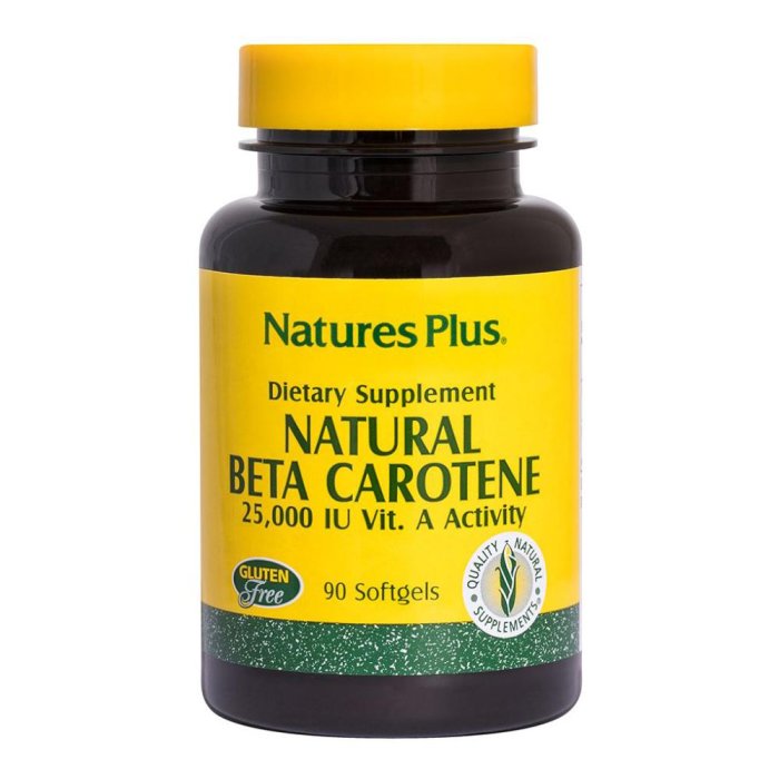 Betacarotene 25.000 unità internazionali 90 capsule integratore per abbronzatura naturale e salute di pelle e vista
