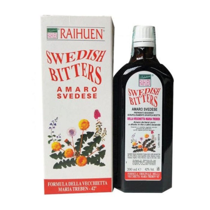 Natur Farma Raihuen - Amaro Svedese Rimedio a Base di Erbe 200 ml
