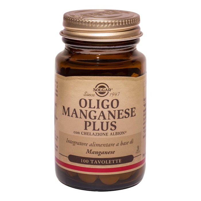 Solgar It. Multinutrient Oligo Manganese Plus 100 Tavolette