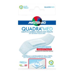 Pietrasanta Pharma Cerotto Master-aid Quadra Dermoattivo Grande 10 Pezzi