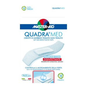 Pietrasanta Pharma Cerotto Master-aid Quadra Dermoattivo Medio 20 Pezzi