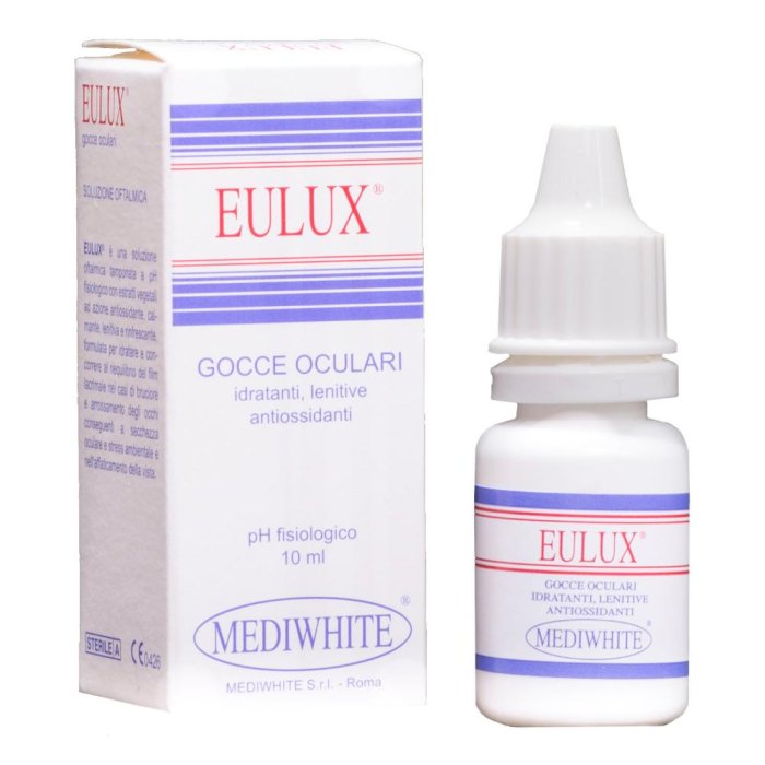 Mediwhite Eulux Gocce Oculari Naturali Vegetali Camomilla 10 Ml