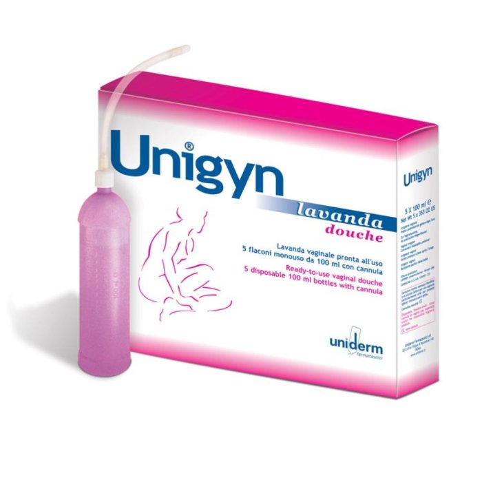 UniGyn Lavanda Vaginale 5 Flaconcini Monouso
