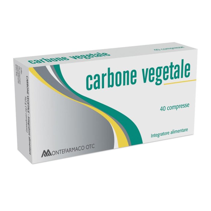 Carbone Vegetale Montefarmaco Integratore Alimentare 40 Compresse