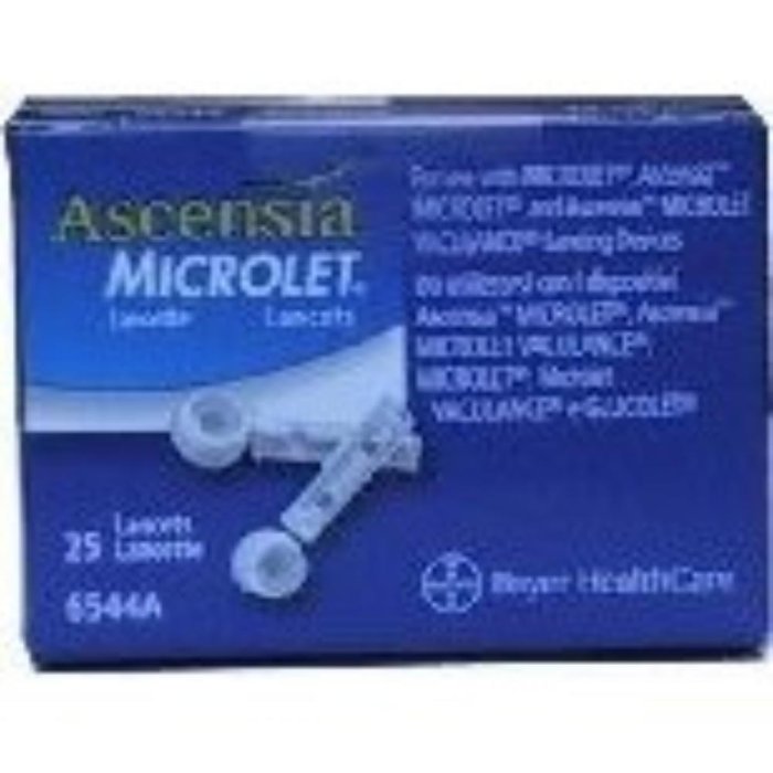 ASCENSIA MICROLET LANCETS 25PZ
