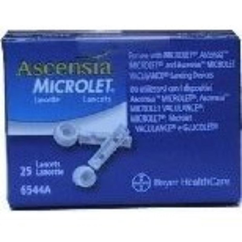 ASCENSIA MICROLET LANCETS 25PZ