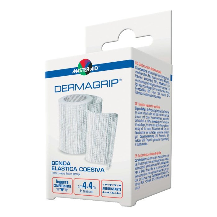 Pietrasanta Pharma Benda Elastica Master-aid Dermagrip 4x4
