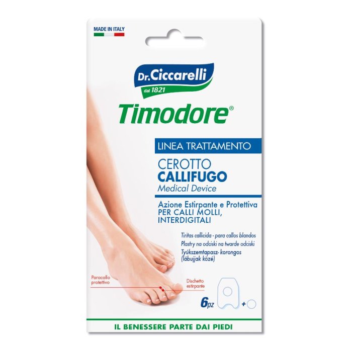 Ciccarelli Cerotti Callifughi Per Calli Molli Interdigitali 6 Pezzi