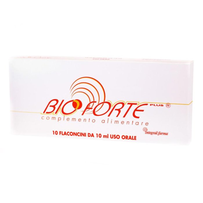 Integralfarma Snc Bioforte Plus 10 Flaconcini X 10 Ml