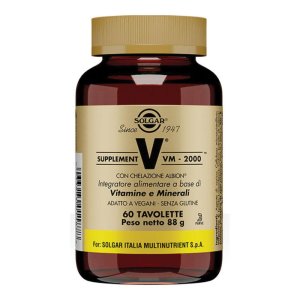 Solgar It. Multinutrient Vm 2000 Supplement 60 Tavolette