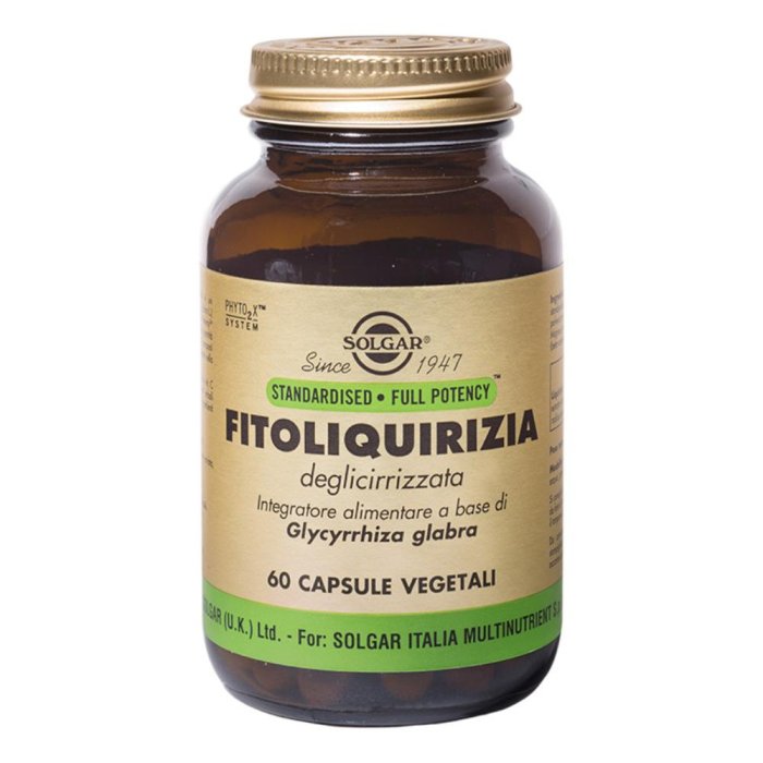 Solgar It. Multinutrient Fitoliquirizia Deglicerizzata 60 Capsule Vegetali