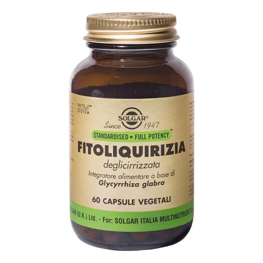 Solgar It. Multinutrient Fitoliquirizia Deglicerizzata 60 Capsule Vegetali