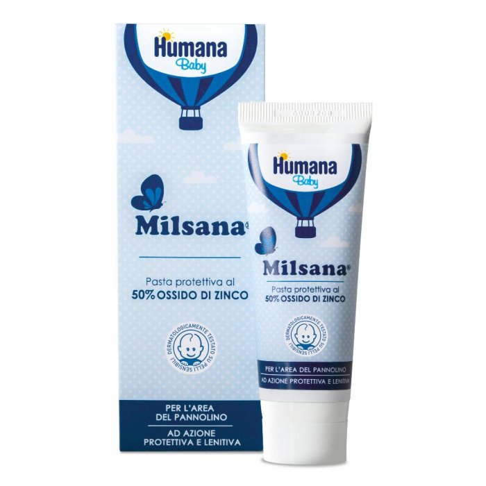 Humana Baby Milsana Pasta Protettiva All'Ossido Di Zinco 50 ml