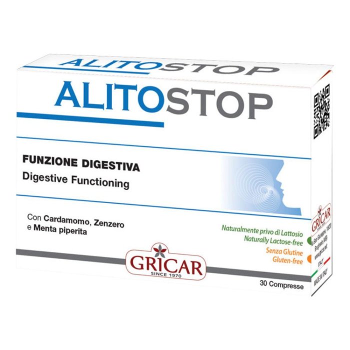 Gricar Alitostop Complemento Alimentare 30 Tavolette