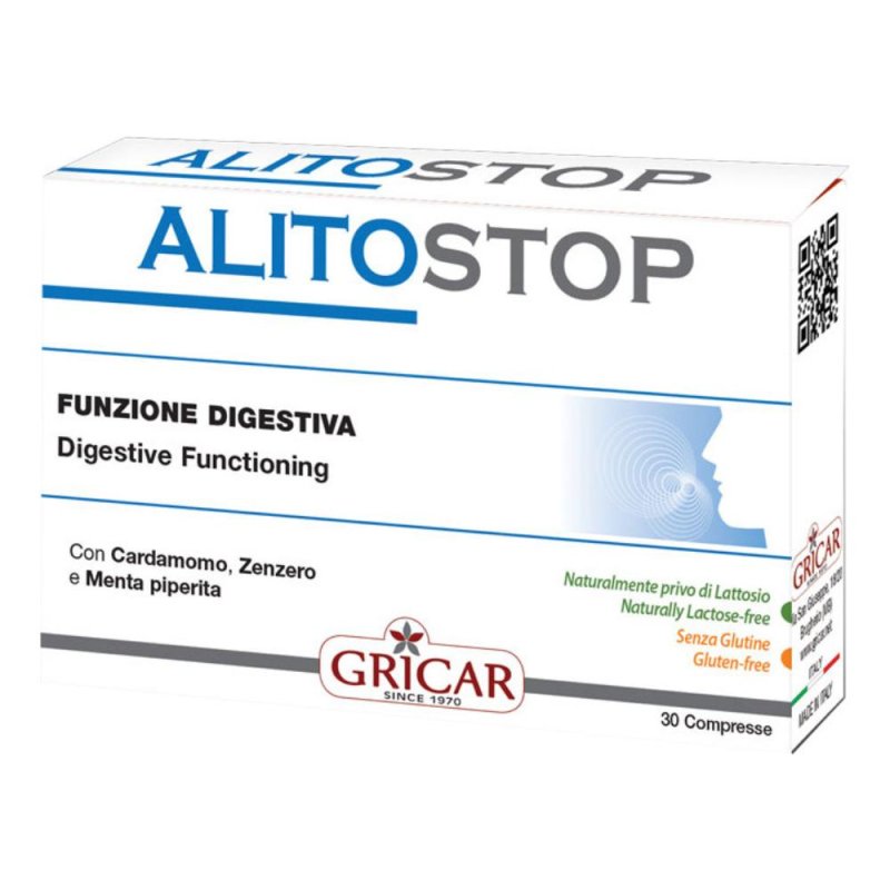 Gricar Alitostop Complemento Alimentare 30 Tavolette